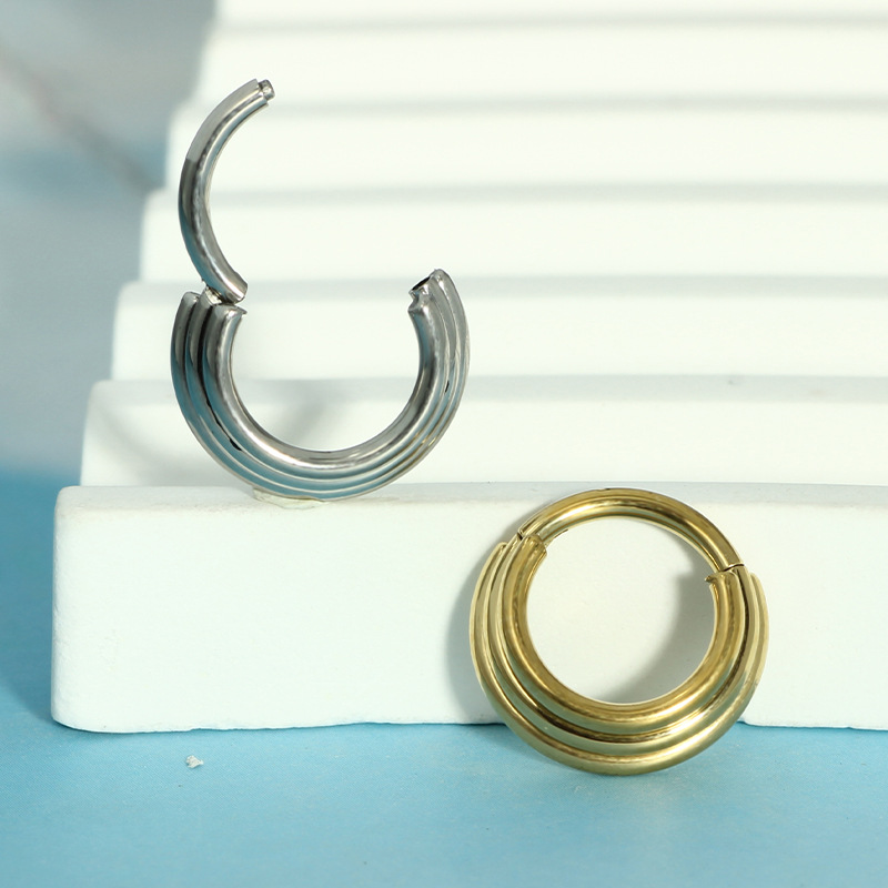 Nose Hoop Earrings Metal Nose  - Body Jewelry Earrings recensie en prijs