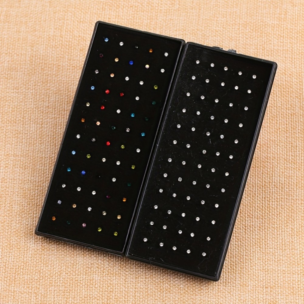 60pcs Nose Ring Set Stud Earri - Body Jewelry Store recensie en prijs