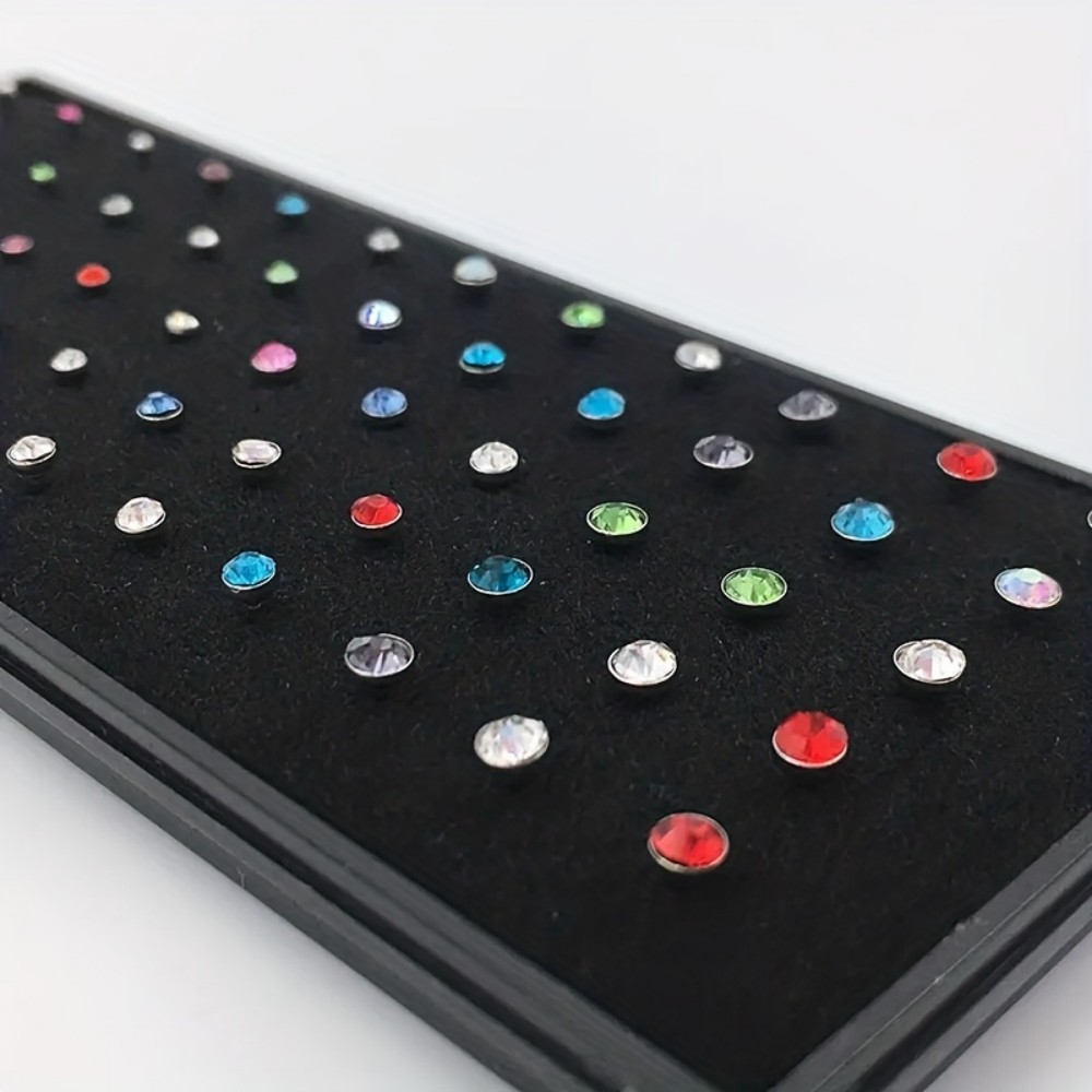 60pcs Nose Ring Set Stud Earri - Body Jewelry Store recensie en prijs