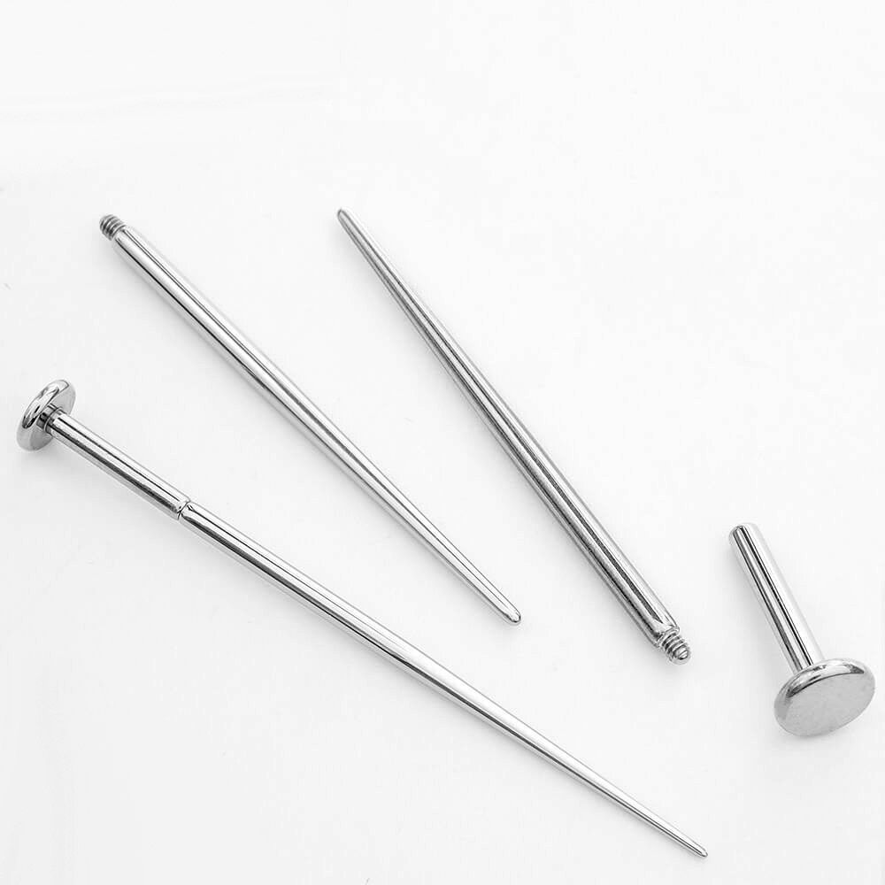 2 pcs Stainless Steel Piercing - Body Jewelry Threadless recensie en prijs