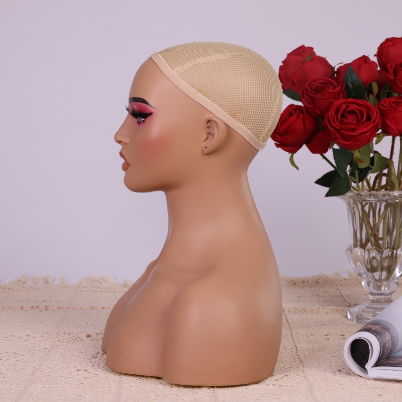 PVC Half Body Mannequin Head w - Body Jewelry Store recensie en prijs