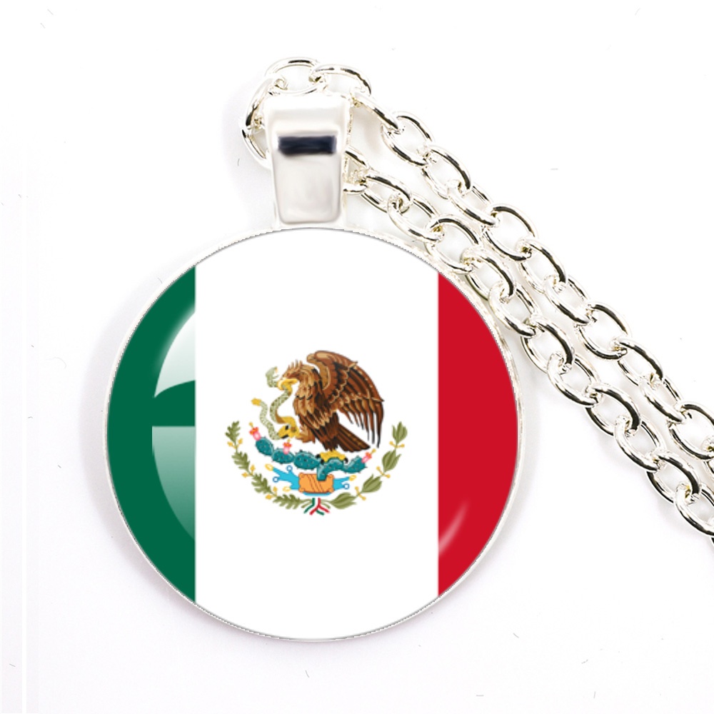 National Flag Necklace Mexico  - Body Jewelry Australia recensie en prijs