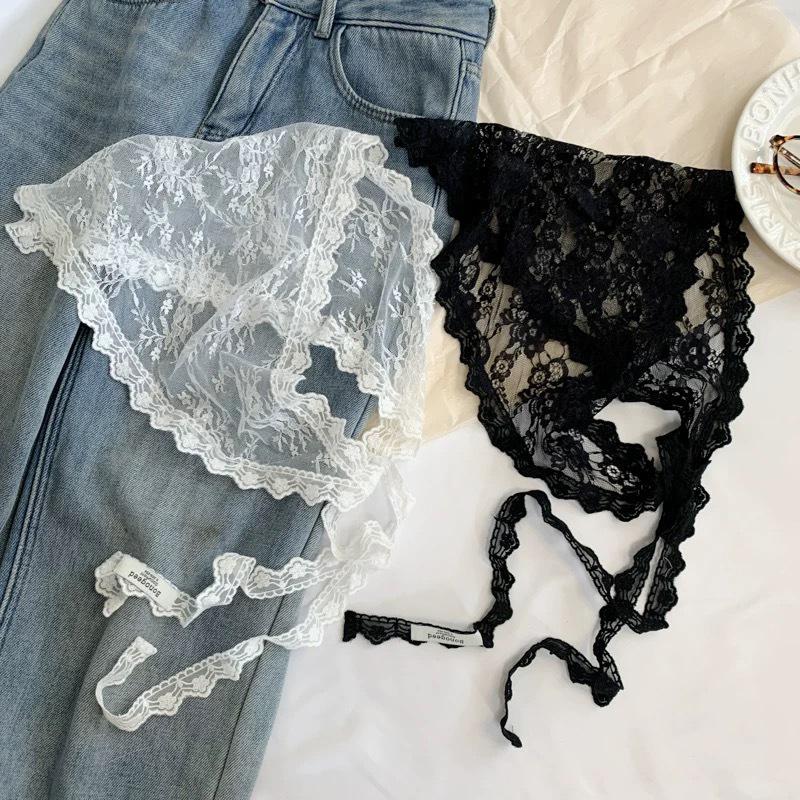 *Frilly Cute Lace Bandana Scar - Body Jewelry Waist recensie en prijs