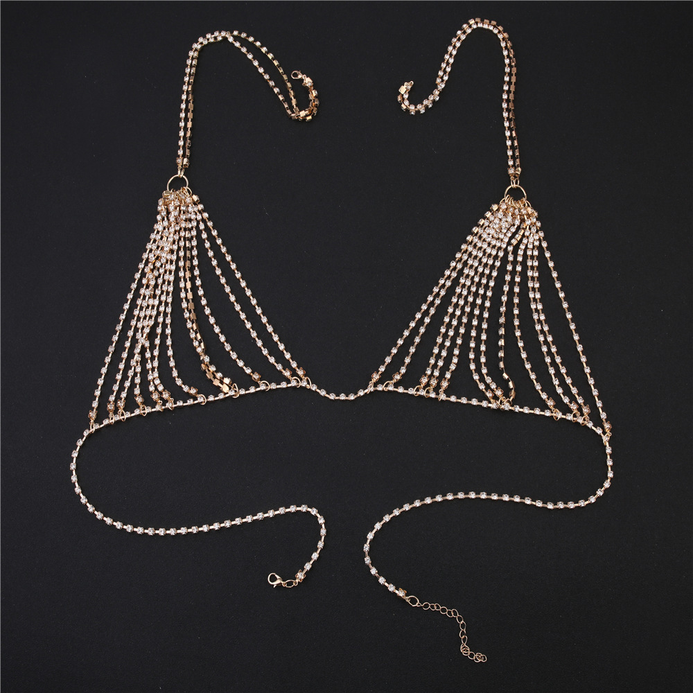 Luxury Heart Crytal Bikini Bod - Body Jewelry Rhinestone recensie en prijs
