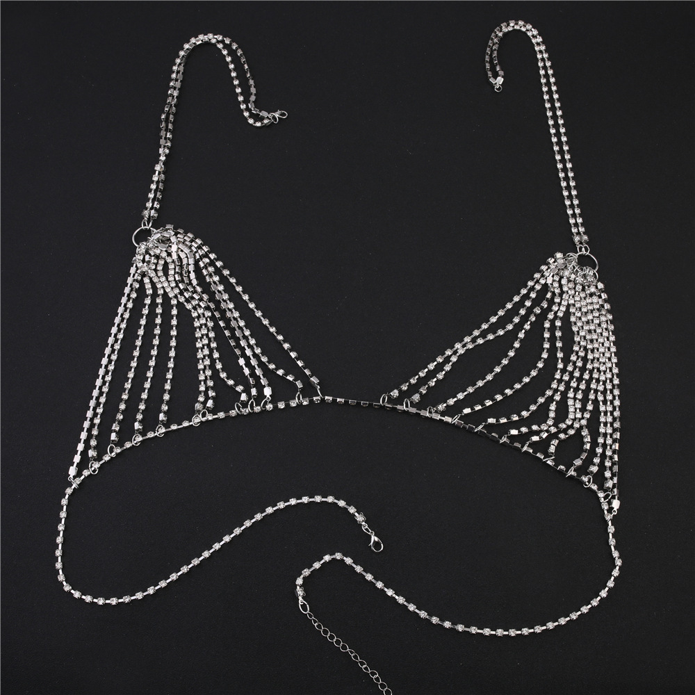 Luxury Heart Crytal Bikini Bod - Body Jewelry Rhinestone recensie en prijs