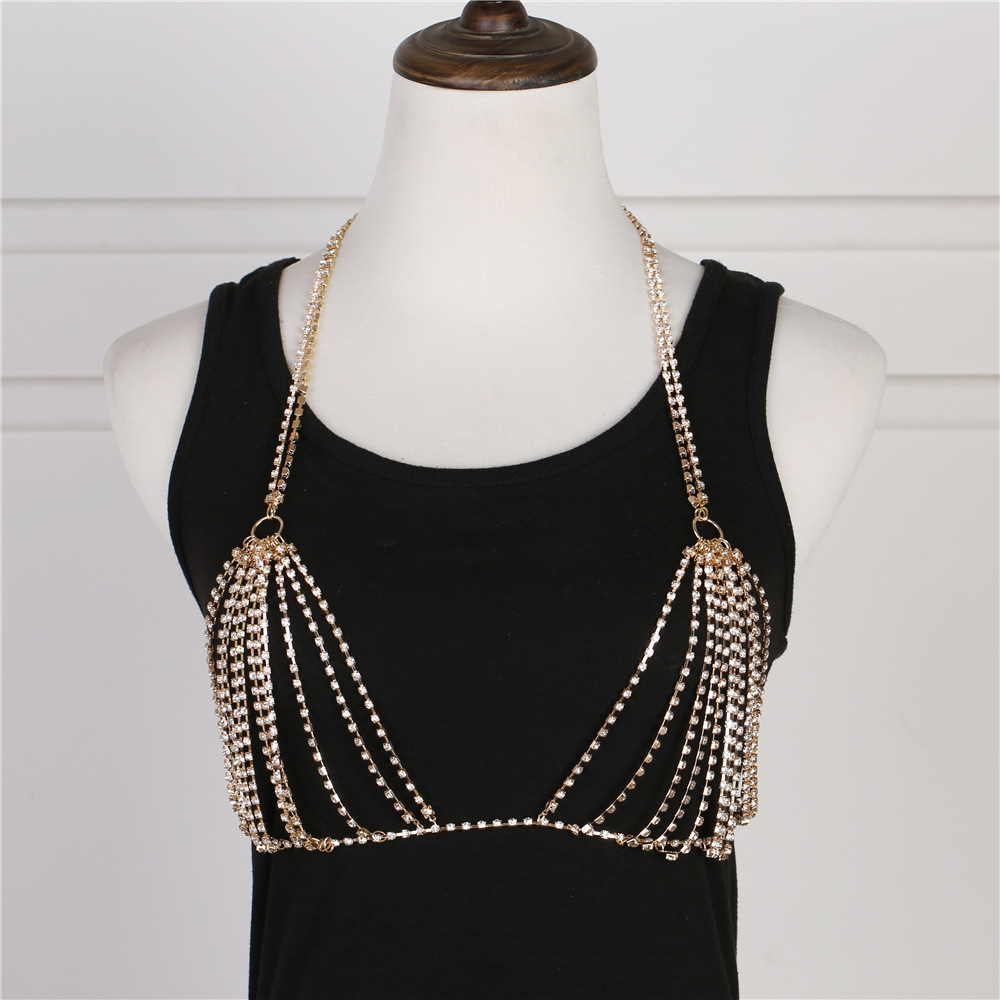 Luxury Heart Crytal Bikini Bod - Body Jewelry Rhinestone recensie en prijs