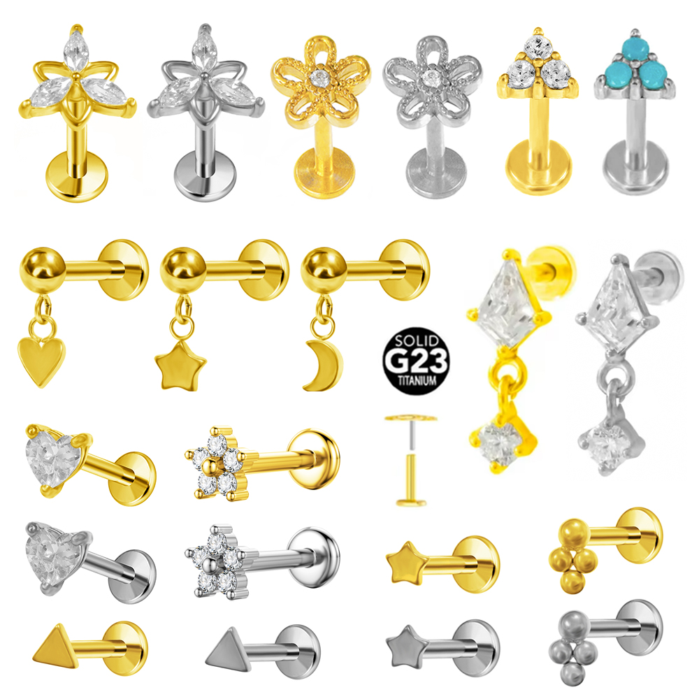 ASTM F136 G23 Titanium Pendant - Body Jewelry Threadless recensie en prijs