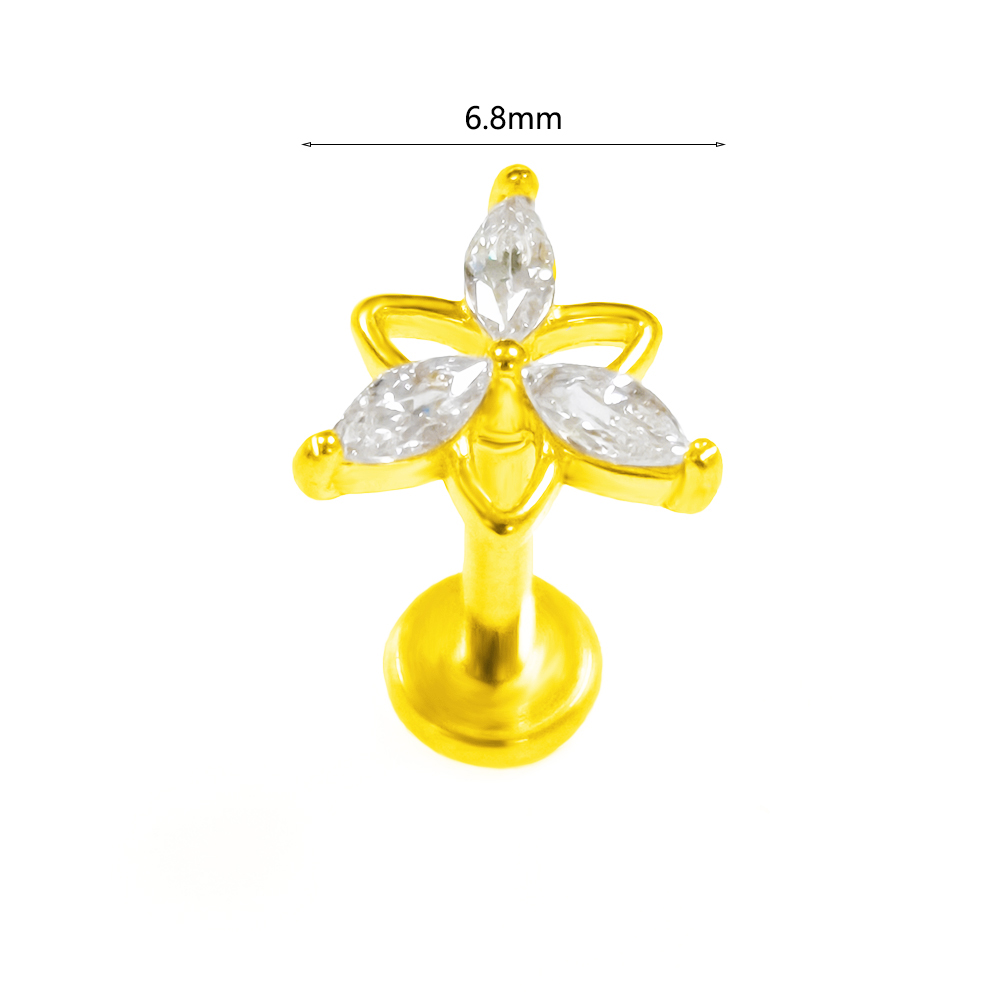 ASTM F136 G23 Titanium Pendant - Body Jewelry Threadless recensie en prijs