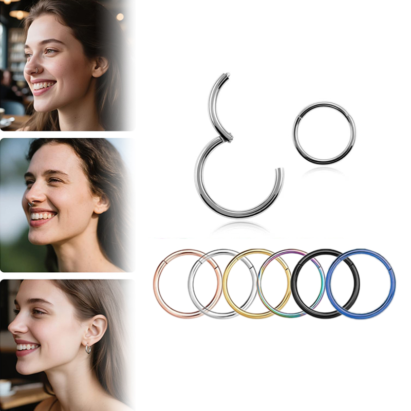 16G 316L Surgical Steel Hinged - Body Jewelry Earrings recensie en prijs