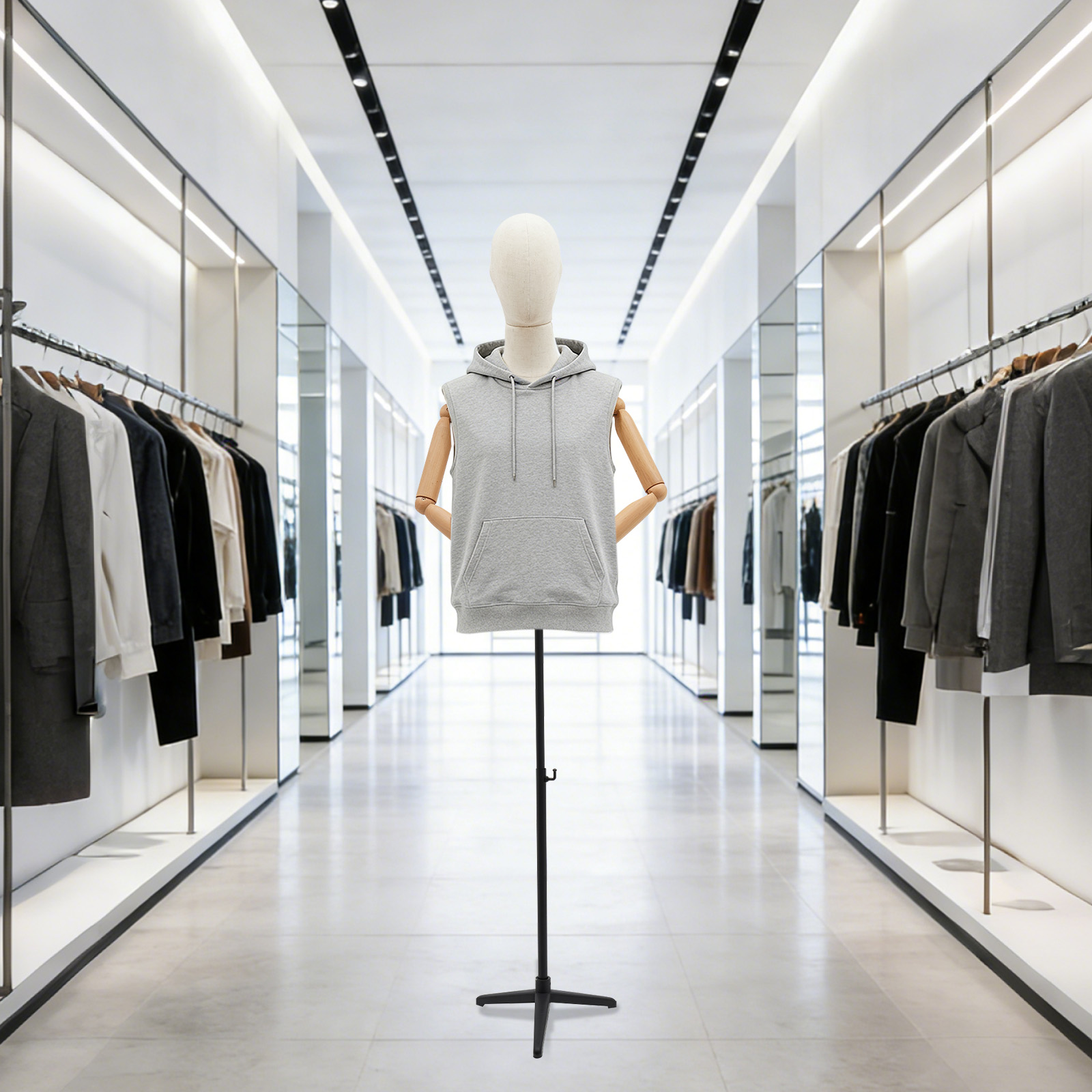 Male Mannequin Display Stand,  - Body Jewelry Store recensie en prijs