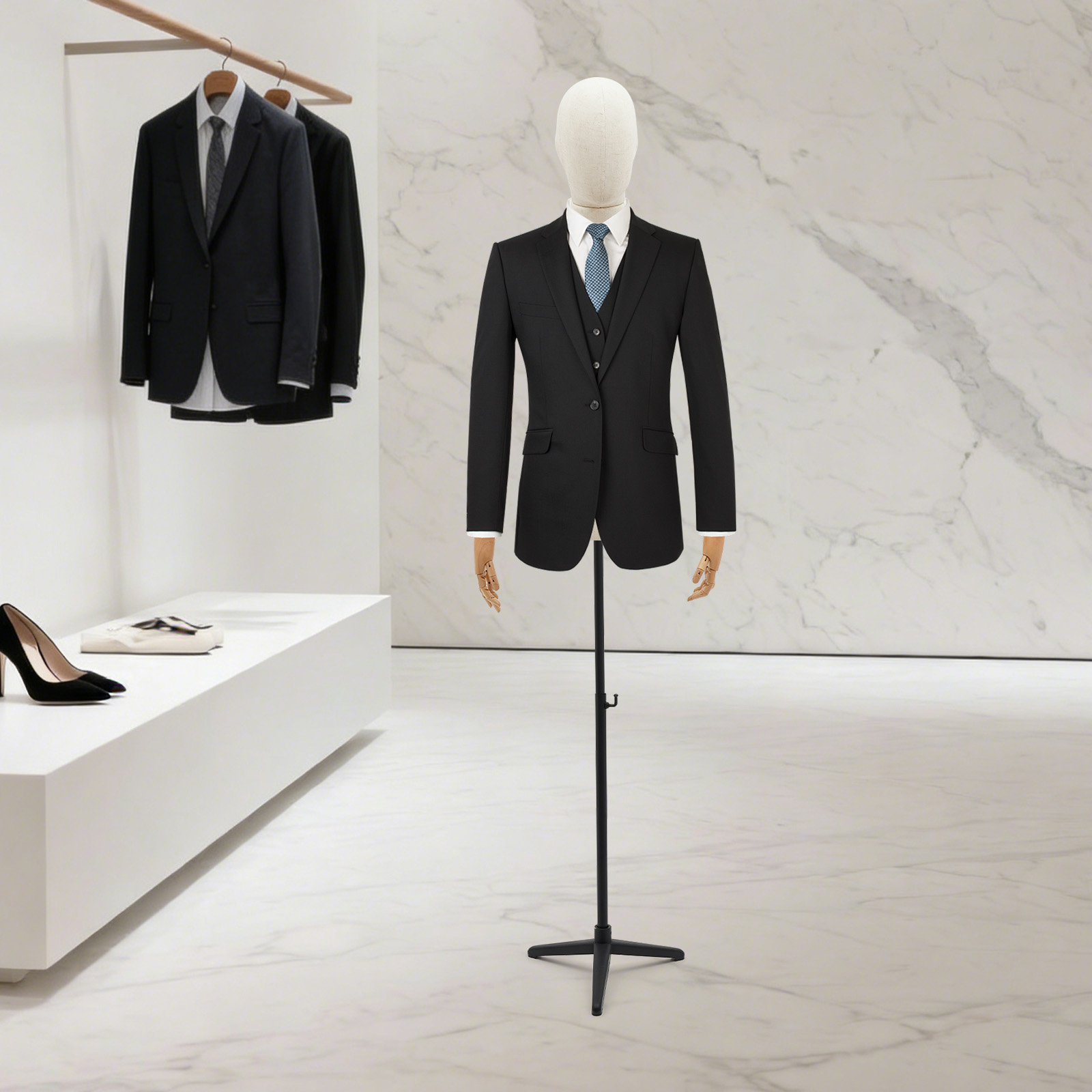 Male Mannequin Display Stand,  - Body Jewelry Store recensie en prijs