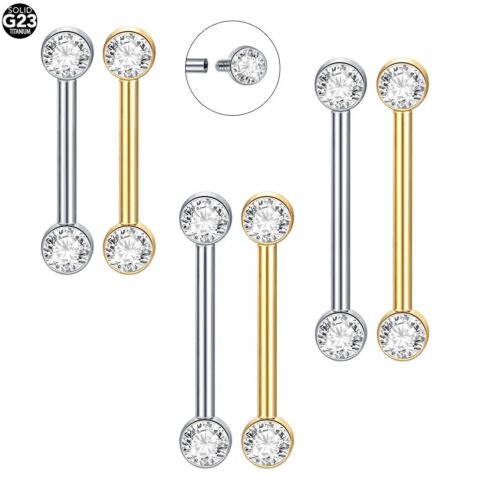 1/5pcs Implant Grade Titanium  - Body Jewelry Implant Grade Titanium recensie en prijs