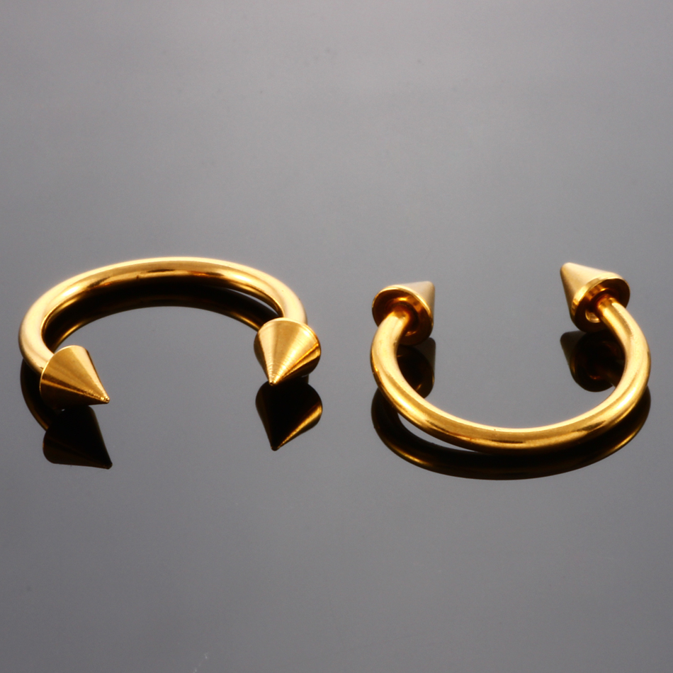 1PC G23 Titanium Circular Pier - Body Jewelry Internally Threaded recensie en prijs