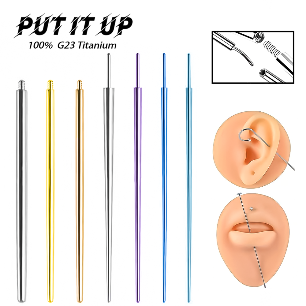 PUTITUP 10-Piece Set Of F136 T - Body Jewelry Implant Grade Titanium recensie en prijs