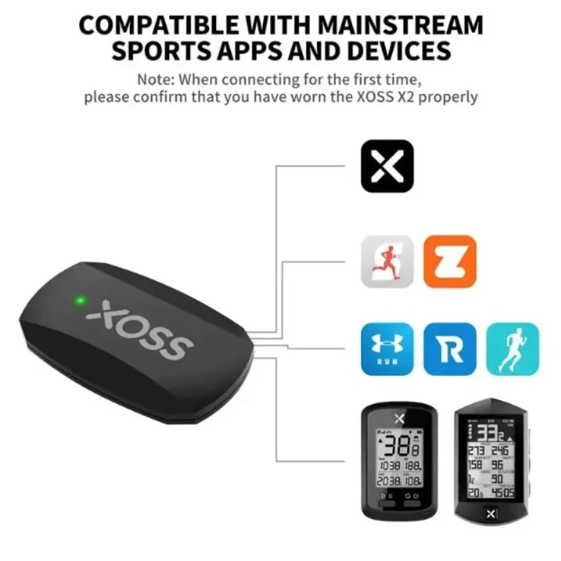 XOSS X2 Chest Strap Heart Sens - Body Jewelry Harness recensie en prijs