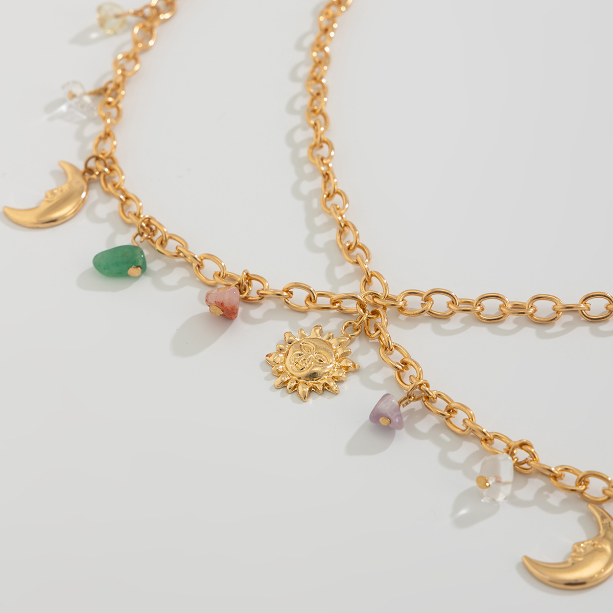 Boho Star Moon Sun Pendant Wai - Body Jewelry Waist recensie en prijs