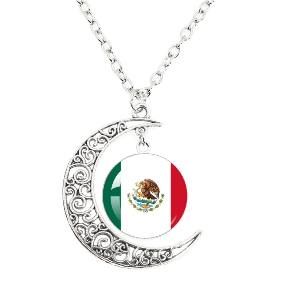 National Flag Moon Pendant Nec - Body Jewelry Australia recensie en prijs