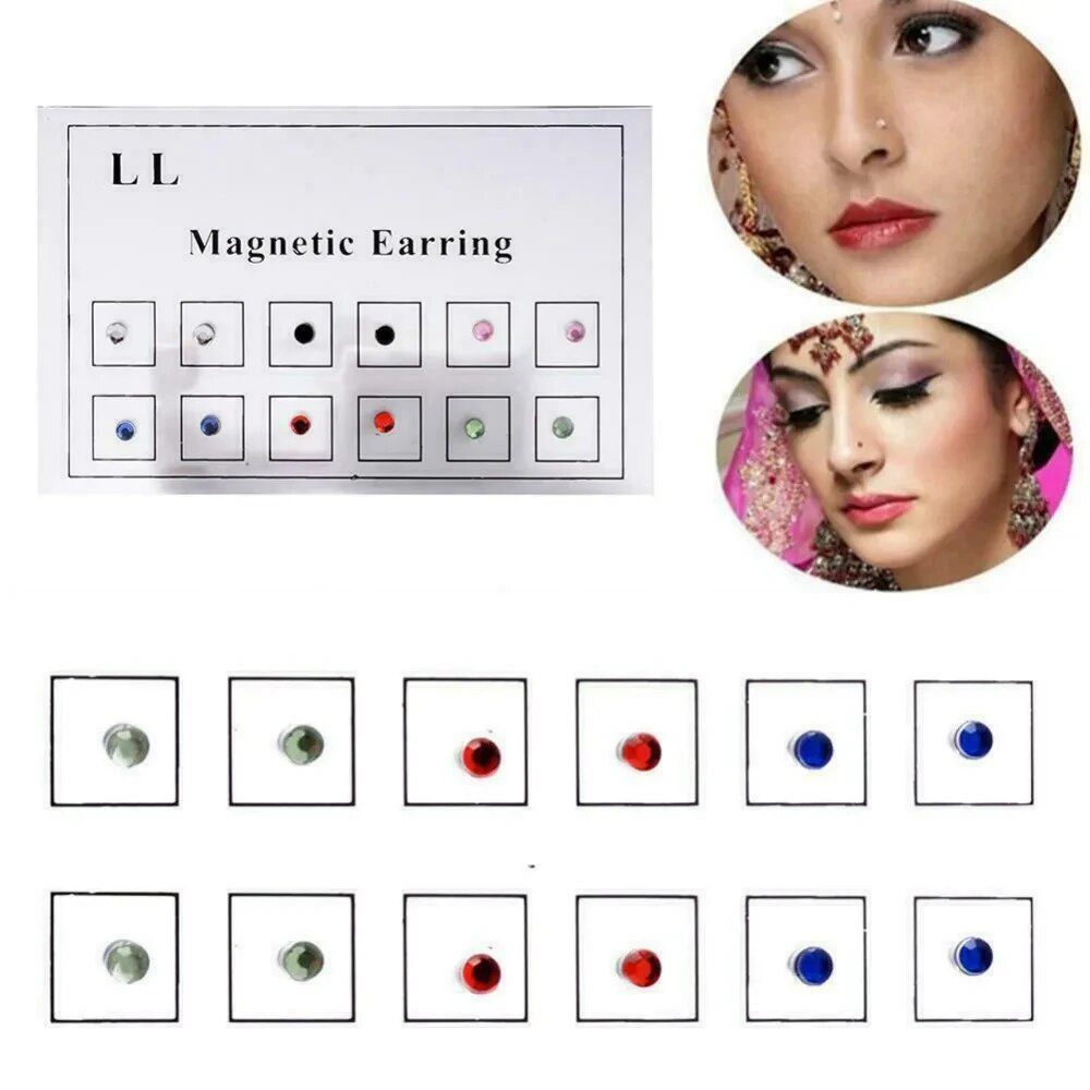 12PCS/Card Fake Cheater Non Pi - Body Jewelry Earrings recensie en prijs