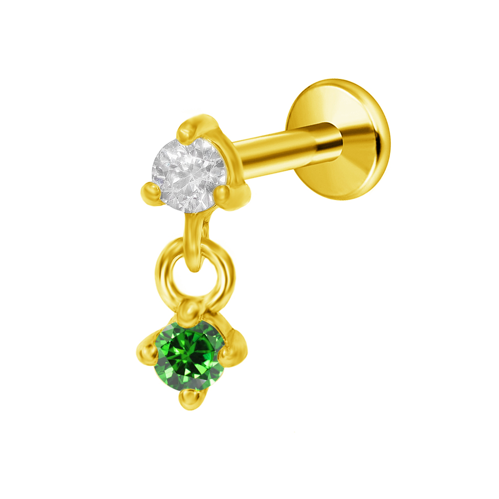 G23 Titanium Moon Star Pendant - Body Jewelry Threadless recensie en prijs