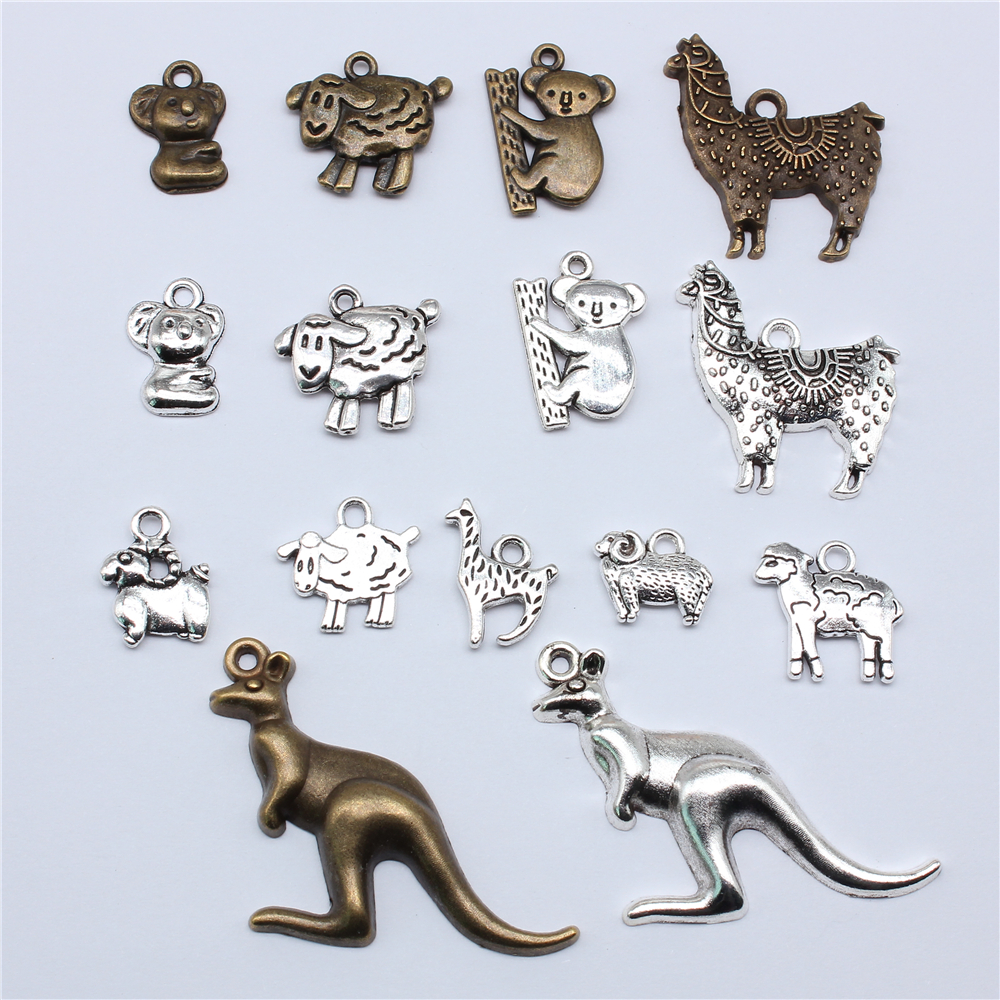 20pcs Australia Series Charms  - Body Jewelry Australia recensie en prijs
