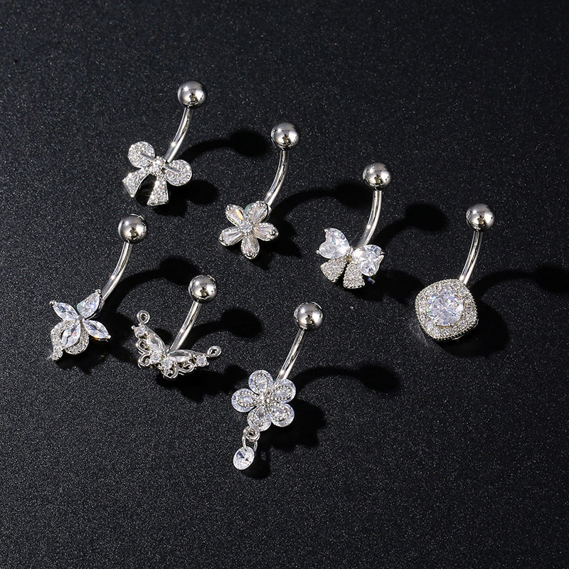 1pc Stainless Steel Butterfly  - Body Jewelry Belly Button Rings recensie en prijs