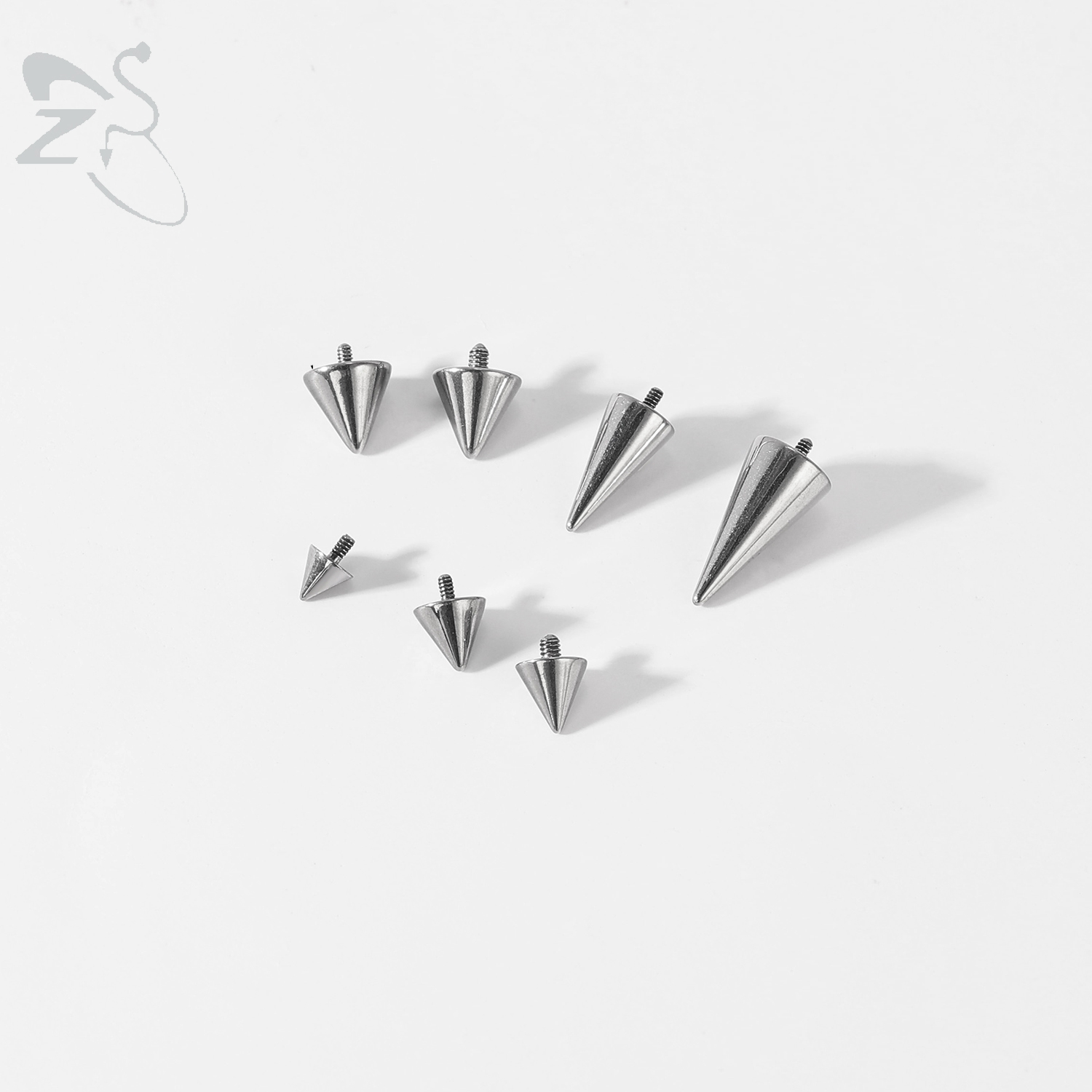 ZS 1PC Star Heart Spike Lip La - Body Jewelry Internally Threaded recensie en prijs