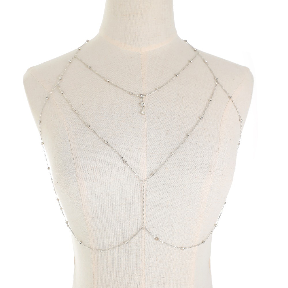 Sexy Crystal Chest Chain Harne - Body Jewelry Harness recensie en prijs