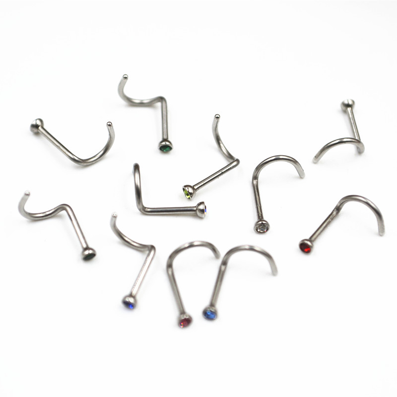 50pcs 20Gx7x2mm Gems Inside No - Body Jewelry Good Quality recensie en prijs