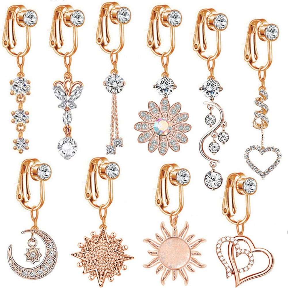 Clip On Umbilical Cartilage Cl - Body Jewelry Earrings recensie en prijs