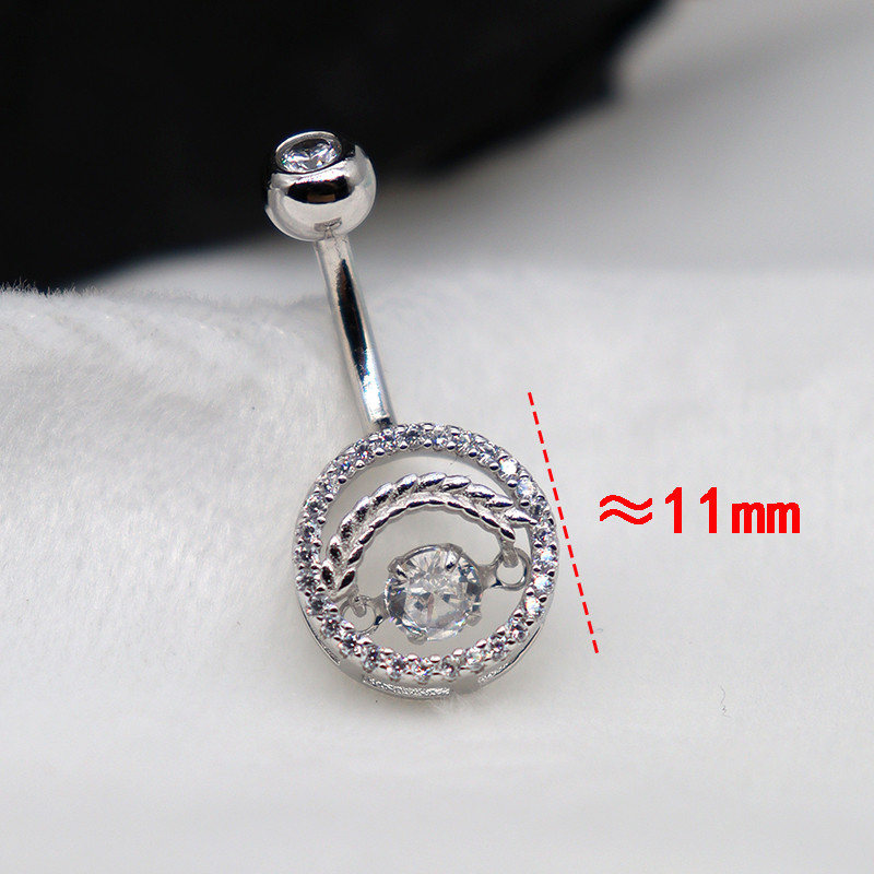 Piercing Belly Button Silver 9 - Body Jewelry Good Quality recensie en prijs