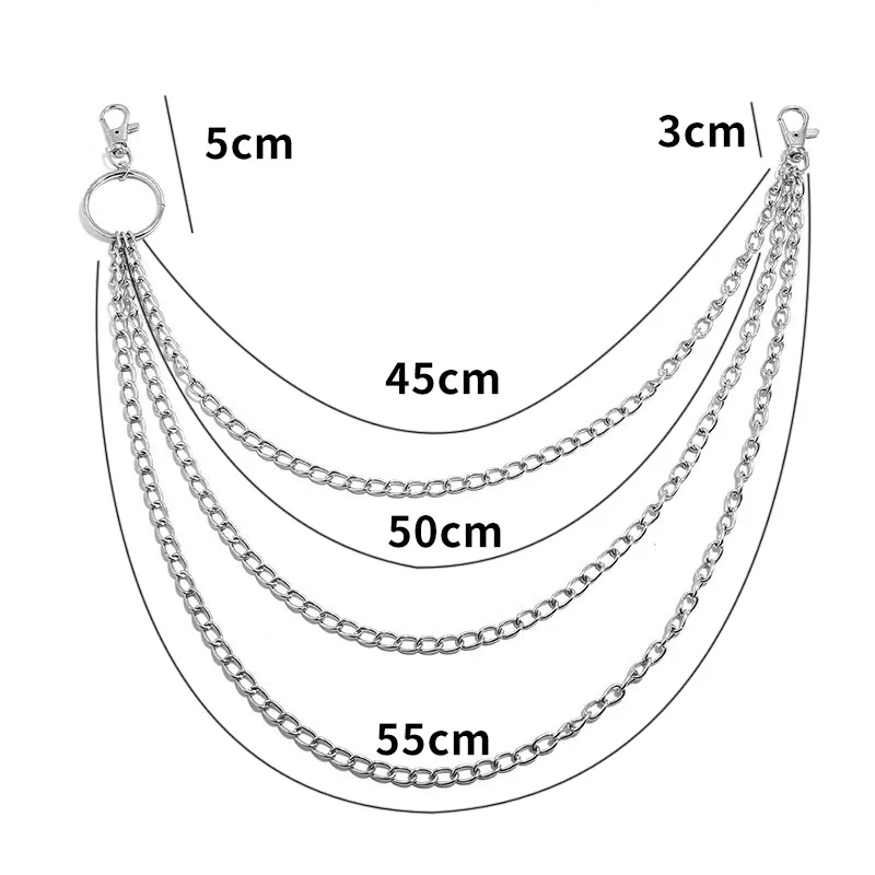 Layer Metal Belt Chain Punk Ho - Body Jewelry Waist recensie en prijs