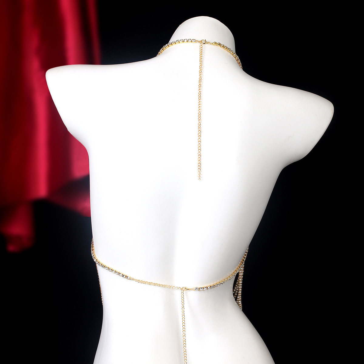 Luxurious Stripe Tassels Retro - Body Jewelry Rhinestone recensie en prijs