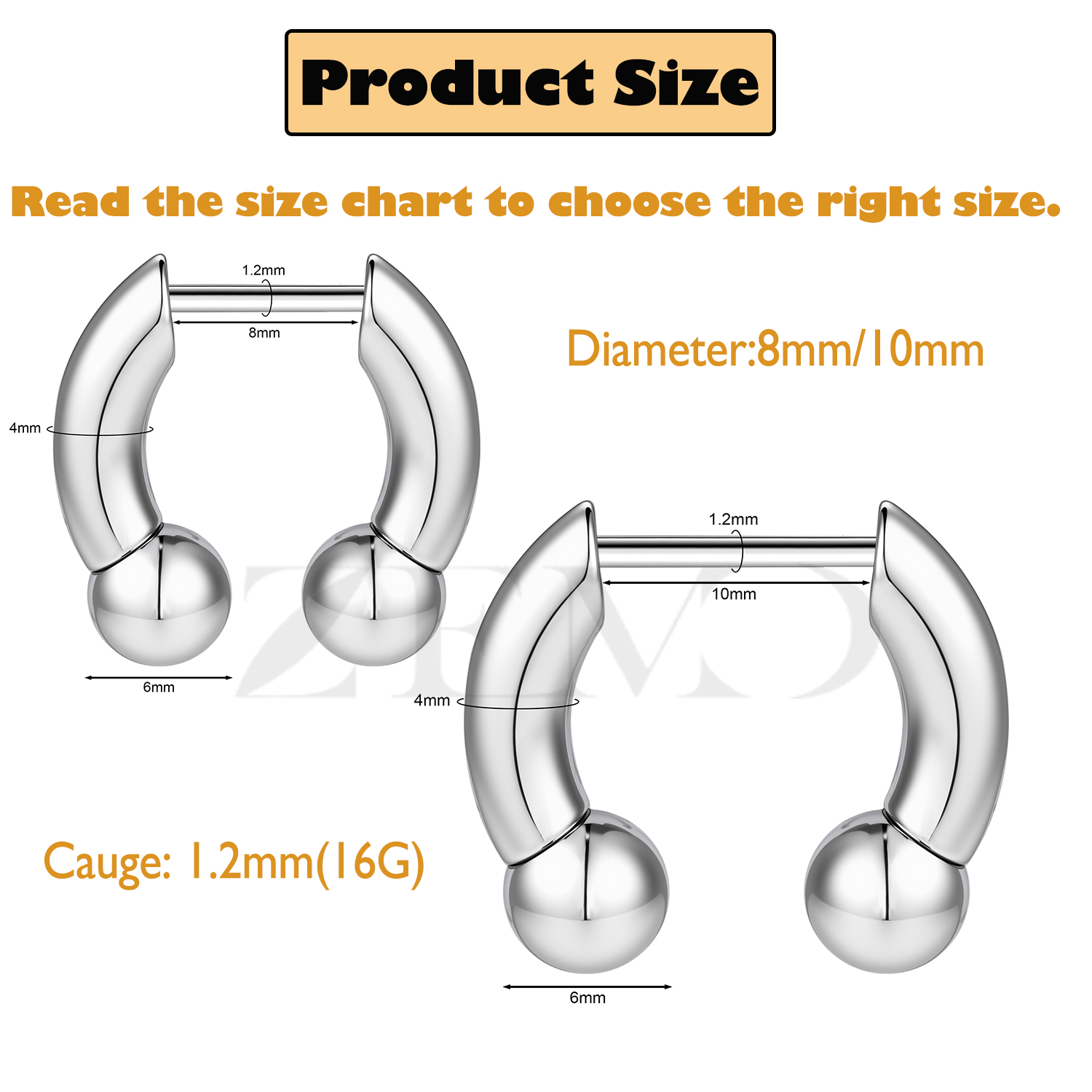 ZEMO 1 PC 16G Stainless Steel  - Body Jewelry Threadless recensie en prijs