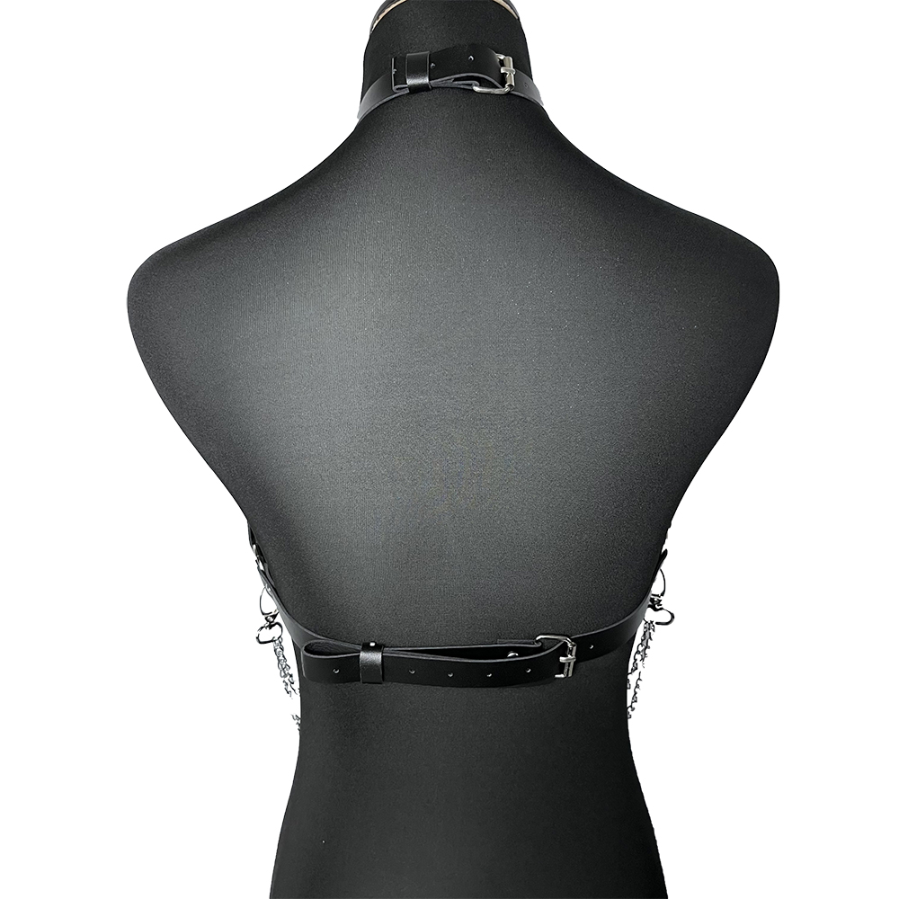 Chain with Leather Lingerie Wo - Body Jewelry Harness recensie en prijs