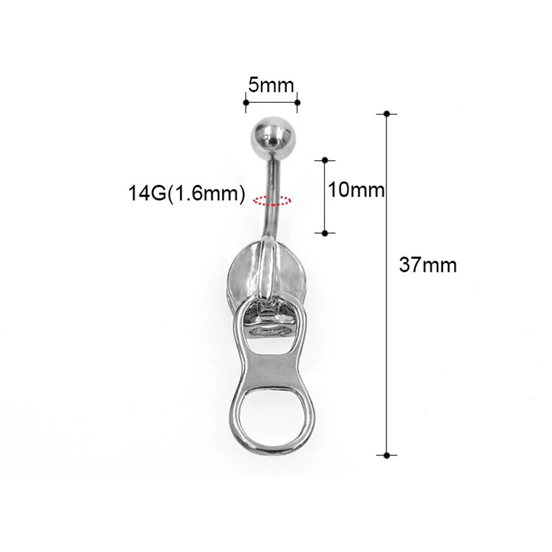 (BF06)Punk Belly Button Rings  - Body Jewelry Belly Button Rings recensie en prijs