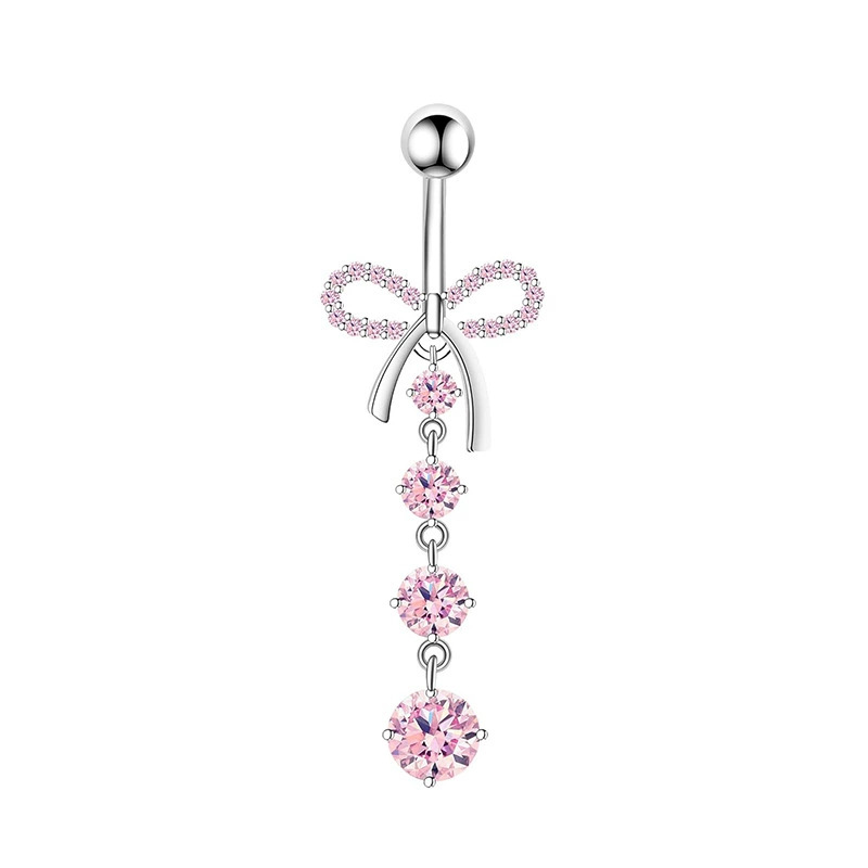 1PCS Pink Crown Belly Button R - Body Jewelry Belly Button Rings recensie en prijs
