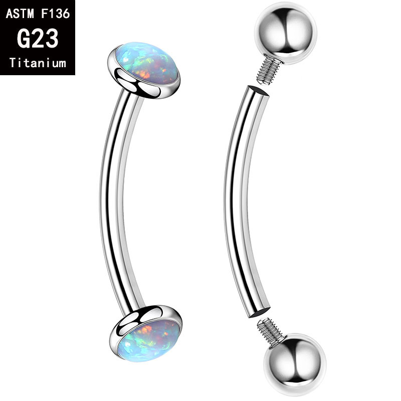 5 Pcs/Lot ASTM F136 Titanium I - Body Jewelry Internally Threaded recensie en prijs
