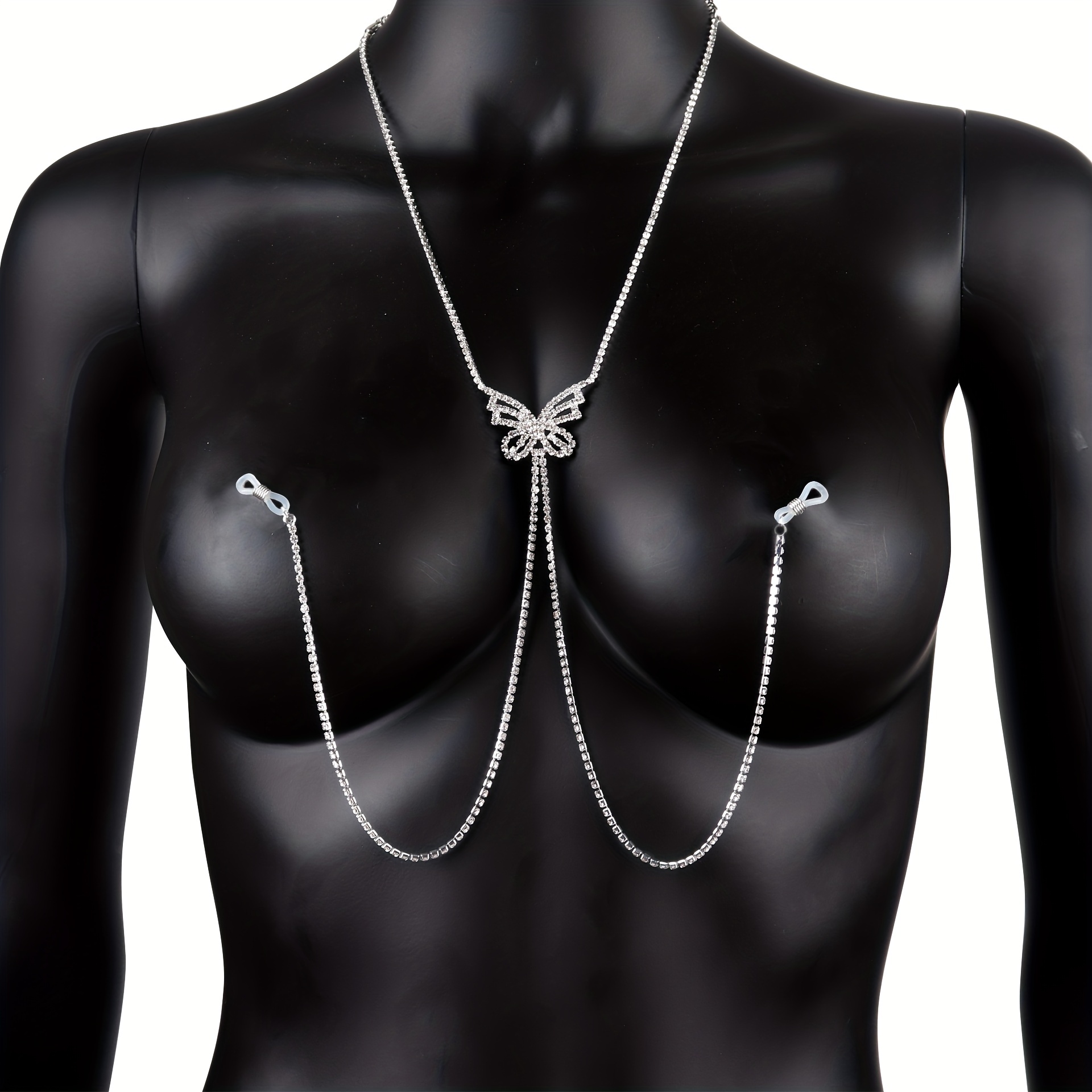 1 pc Tassel Butterfly Nipple C - Body Jewelry Rhinestone recensie en prijs