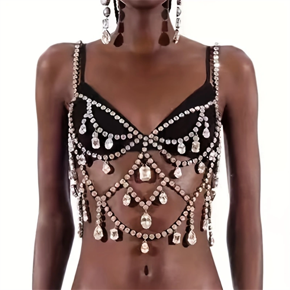 Fashion Shining Crystal Top Sh - Body Jewelry Harness recensie en prijs