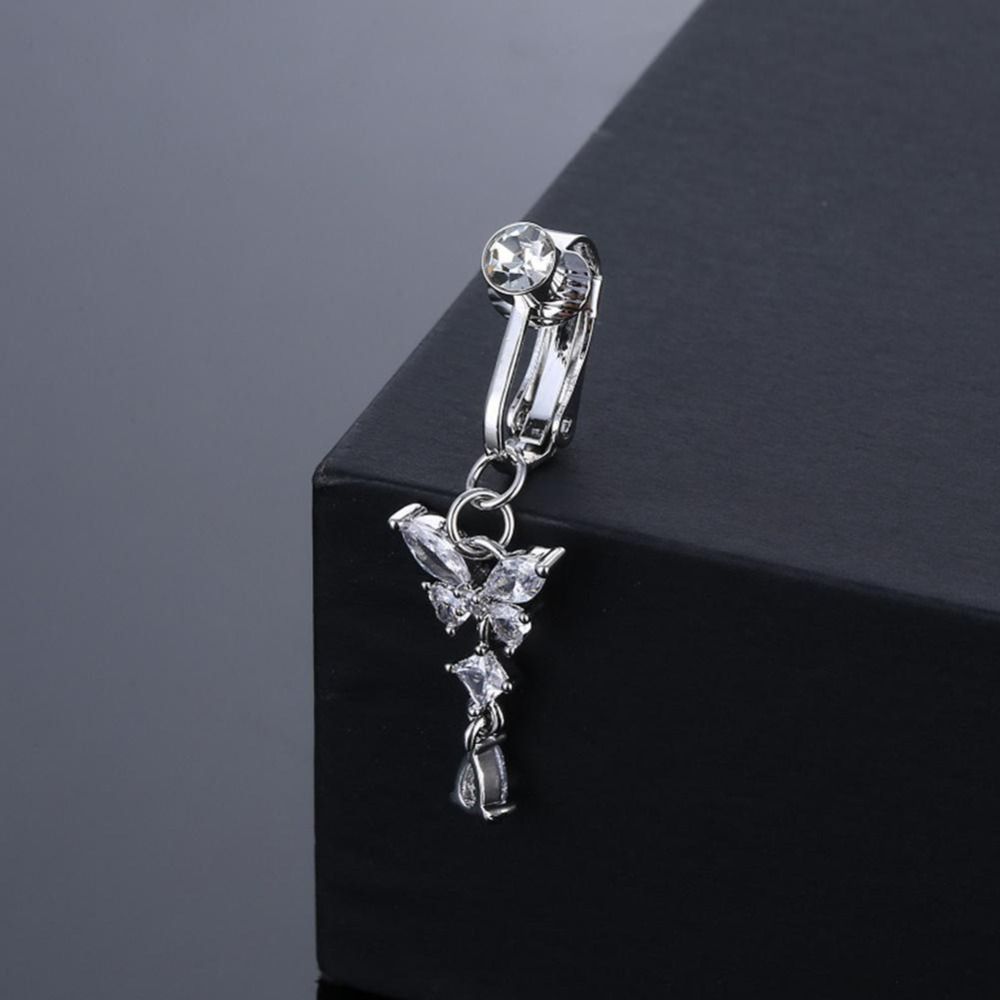 Butterfly Design Clip On Belly - Body Jewelry Belly Button Rings recensie en prijs
