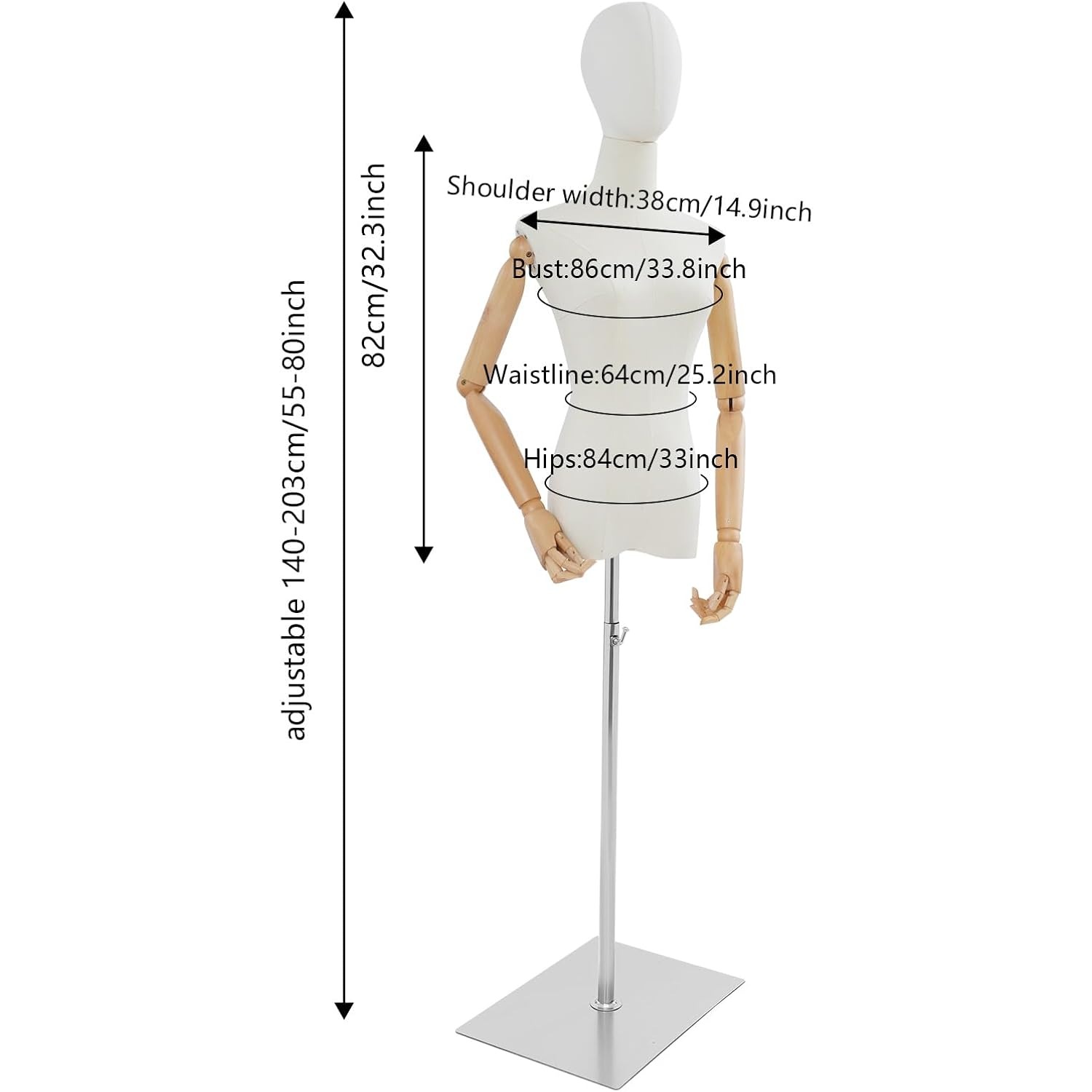 Female Mannequin Dress Form To - Body Jewelry Store recensie en prijs
