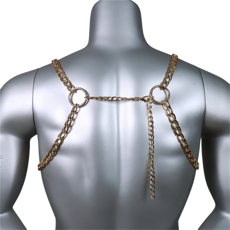 Men's Sexy Metal Body Chest Ch - Body Jewelry Harness recensie en prijs
