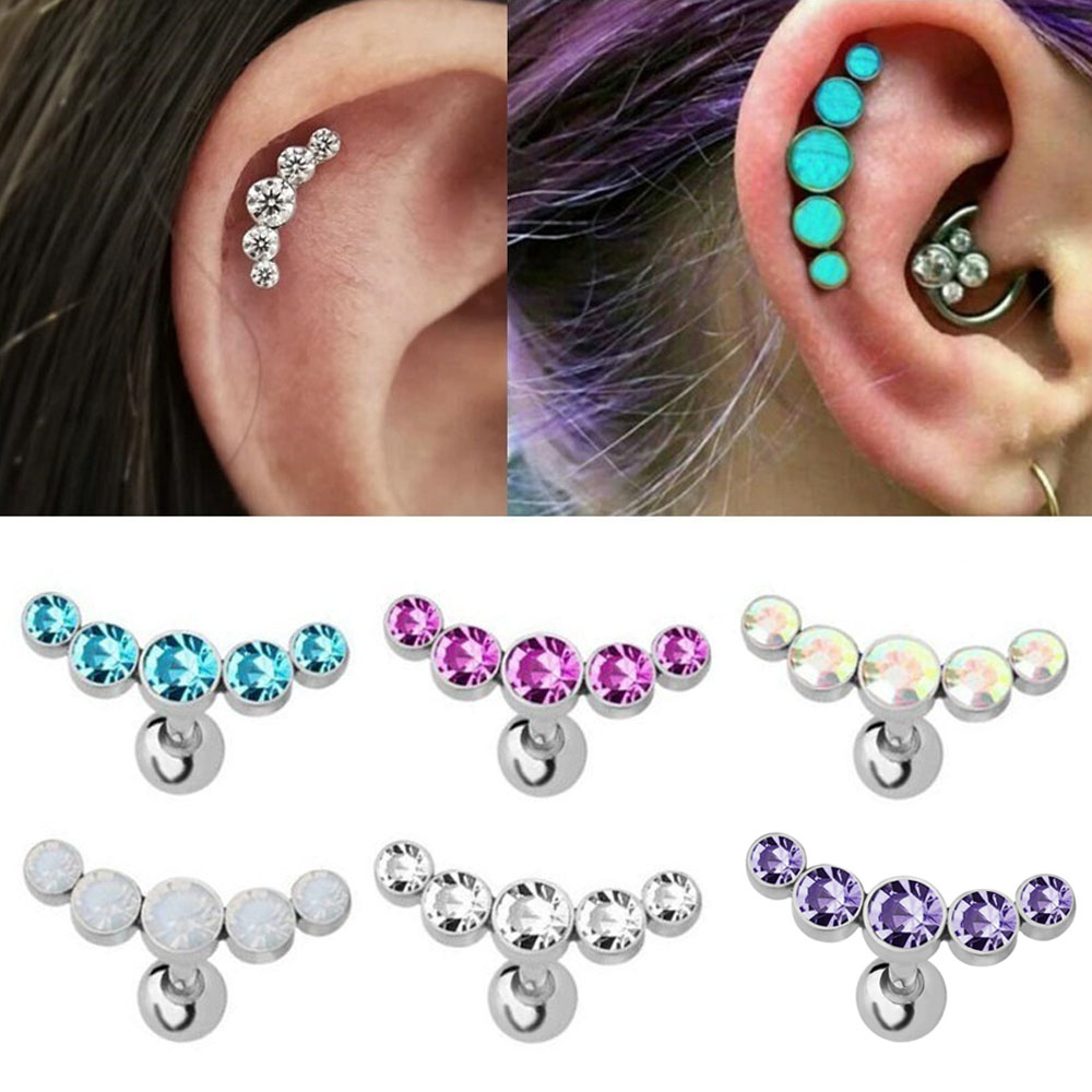 1Pcs Fashion 16G Stainless Ste - Body Jewelry Earrings recensie en prijs