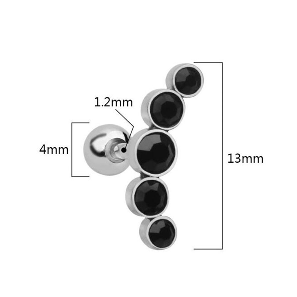1Pcs Fashion 16G Stainless Ste - Body Jewelry Earrings recensie en prijs