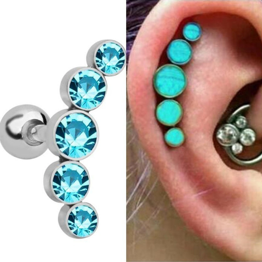 1Pcs Fashion 16G Stainless Ste - Body Jewelry Earrings recensie en prijs