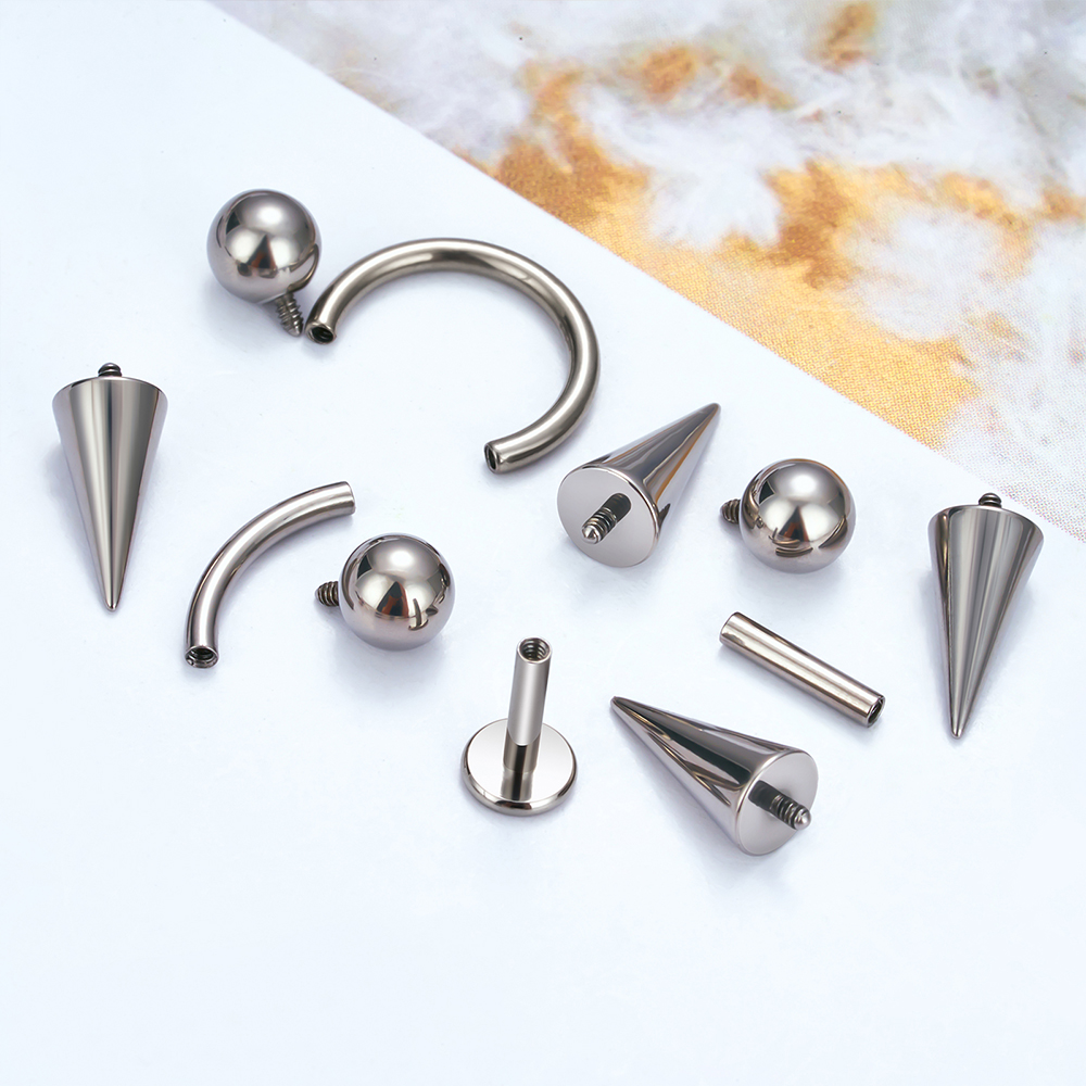 1Pcs Implant Grade F136 Titani - Body Jewelry Implant Grade Titanium recensie en prijs