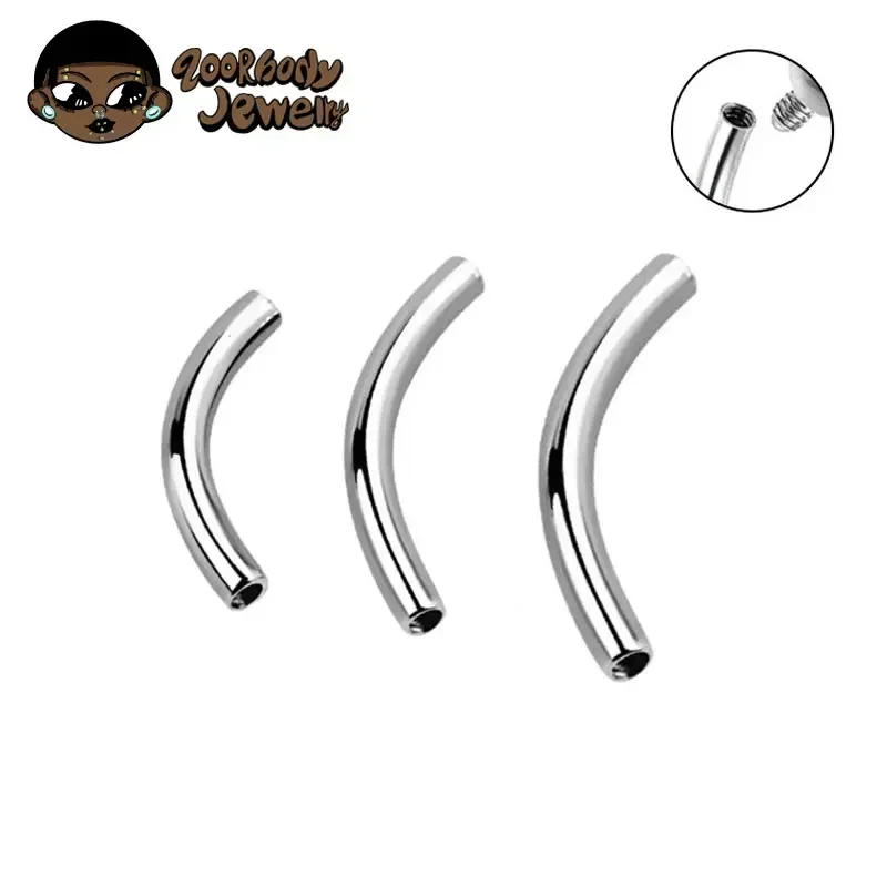 10 Pcs/Lot ASTM F136 Titanium  - Body Jewelry Internally Threaded recensie en prijs