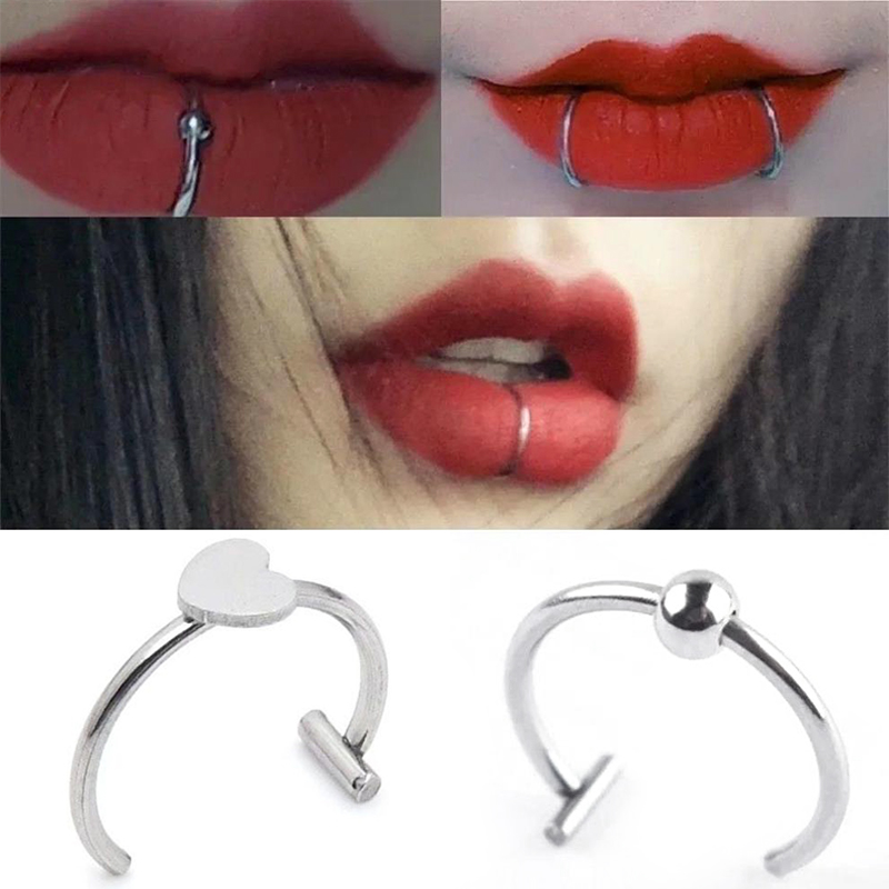 1Pc Stainless Steel Fake Nose  - Body Jewelry Earrings recensie en prijs