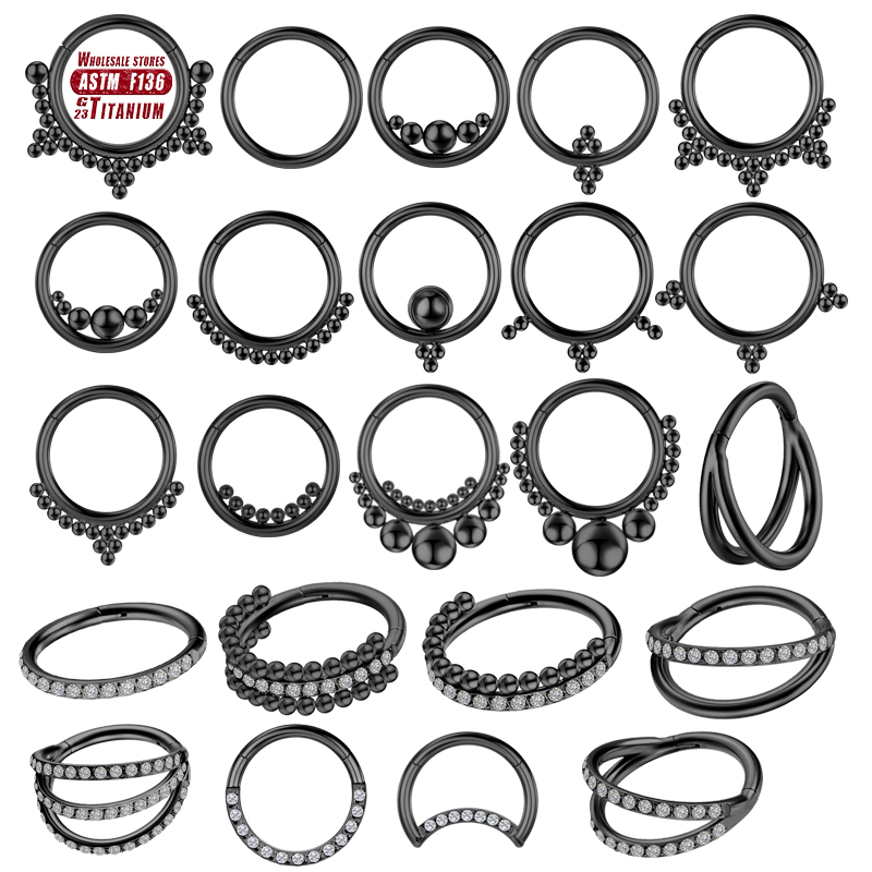 F136 Titanium Piercing Black N - Body Jewelry Implant Grade Titanium recensie en prijs