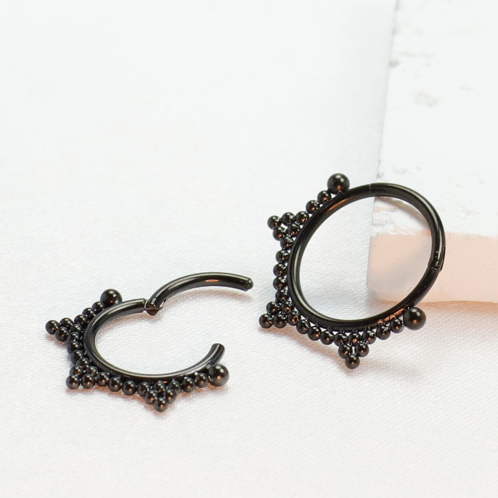 F136 Titanium Piercing Black N - Body Jewelry Implant Grade Titanium recensie en prijs